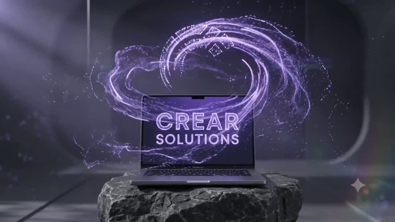 Interfaces web, dashboards y código desarrollados por Crear Solutions